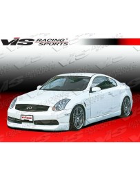 VIS Racing 2003-2007 Inifniti G35 2Dr Type Kd Front Lip Polyurethane