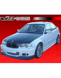 VIS Racing 1999-2005 Bmw E46 M Tech Carbon Fiber Front Lip