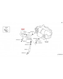 350z DE Z33 Nissan OEM Hose Heater Inlet