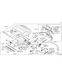 350z HR Z33 Nissan OEM Cover Assy Folding Roof 07-08