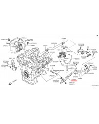 350z HR Z33 Nissan OEM Water Pipe