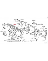 350z Z33 Nissan OEM Panel & Pad Assy Instrument