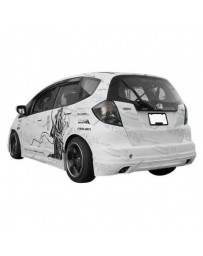 VIS Racing 2009-2013 Honda Fit Techno R Rear Lip