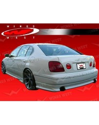 VIS Racing 1998-2005 Lexus Gs 4Dr Jpc Type A Polyurethane Rear Lip