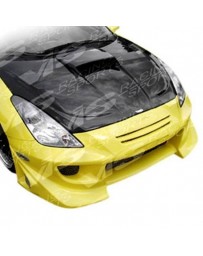 VIS Racing 2000-2005 Toyota Celica 2Dr Zyclone Hood Scoop Carbon Fiber