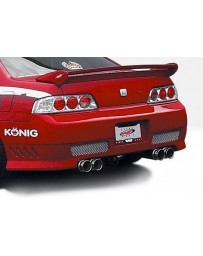 VIS Racing 1997-2001 Honda Prelude Avenger Rear Bumper Cover