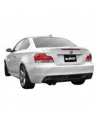 VIS Racing 2008-2012 Bmw 1 Series E82 2Dr M Tech Rear Bumper