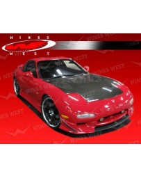 VIS Racing 1993-1997 Mazda Rx7 2Dr Jpc Front Lip Polyurethane