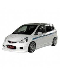 VIS Racing 2007-2008 Honda Fit 4Dr Wings Side Skirts