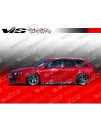 VIS Racing 2006-2008 Audi A4 4Dr R Tech Side Skirts