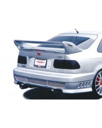 VIS Racing 1996-2000 Honda Civic 2Dr Adj. Commando Style Wing With Light