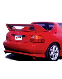 VIS Racing 1993-1997 Honda Del Sol Adj. Commando Style Wing With Light