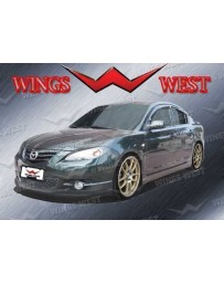 VIS Racing 2004-2006 Mazda 3 Hb Vip Front Lip Polyurethane