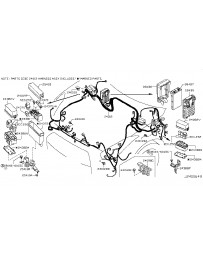 R35 GT-R Nissan OEM Engine Room Harness 12-14