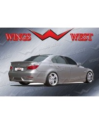 VIS Racing 2004-2007 Bmw 5 Series 4Dr. Vip Rear Lip Polyurethane