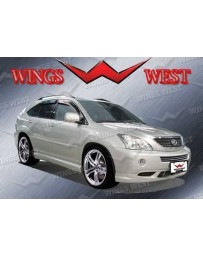 VIS Racing 2007-2009 Lexus Rx330 W-Type Front Lip Polyurethane