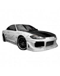 VIS Racing 1999-2002 Nissan S15 2Dr Wave Front Bumper