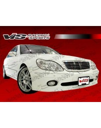 VIS Racing 2000-2006 Mercedes S-Class W220 4Dr B- Spec Side Skirts