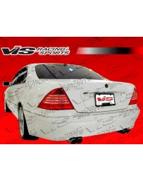 VIS Racing 2000-2002 Mercedes S- Class W220 4Dr B- Spec Rear Bumper