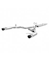 Mustang 2015+ MagnaFlow Competition Series Stainless Steel Cat-Back Exhaust System with Dual Split Rear Exit