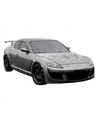 VIS Racing 2004-2008 Mazda Rx8 2Dr A Spec Type 2 Front Bumper