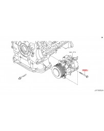 370z Z34 Nissan OEM A/C Compressor Mounting Bolt