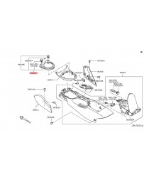 370z Z34 Nissan OEM Finisher Console