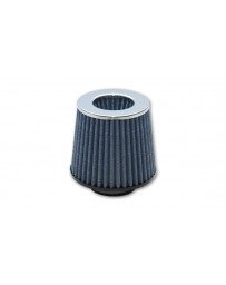 Vibrant Performance "Open Funnel" High Performance Air Filter, 2.5" Inlet ID - Chrome Cap