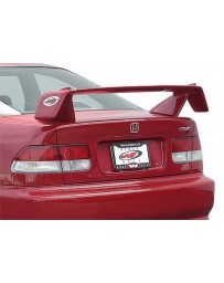 VIS Racing 1996-2000 Honda Civic 2Dr Coupe Rally Series Wing With Light