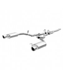 Mustang 2015+ MagnaFlow Street Series Stainless Steel Cat-Back Exhaust System with Dual Split Rear Exit