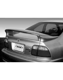 VIS Racing 1994-1997 Honda Accord 2/4Dr Custom 3Pc Mid Wing With Light