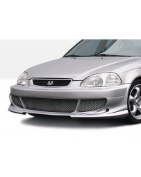 VIS Racing 1996-1998 Honda Civic All Models Bigmouth Front Bumper Cover