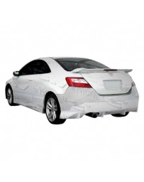 VIS Racing 2006-2011 Honda Civic 2Dr N1 Rear Bumper