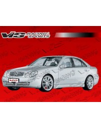 VIS Racing 2003-2009 Mercedes E Class W211 4Dr Laser F1 Side Skirts