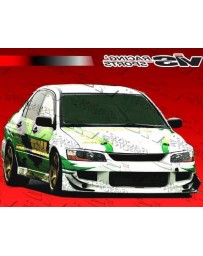 VIS Racing 2003-2007 Mitsubishi Evo 8/9 4Dr Js Front Bumper