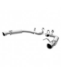 Mustang 2015+ MagnaFlow Competition Series Stainless Steel Axle-Back Exhaust System with Dual Split Rear Exit