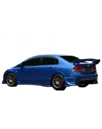 VIS Racing 2006-2011 Honda Civic 4Dr Ballistix Side Skirts