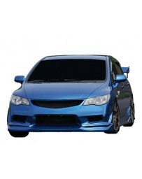 VIS Racing 2006-2011 Honda Civic 4Dr Jdm Ballistix Front Bumper