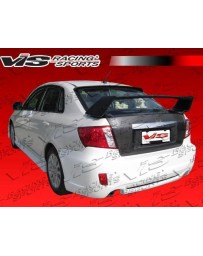 VIS Racing 2008-2013 Subaru Wrx 4Dr Rally Rear Bumper