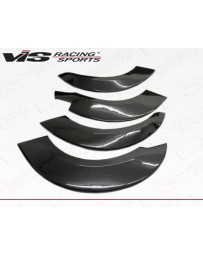 VIS Racing 1996-2000 Honda Civic Hb Custom Carbon Fiber Fender Flare Set