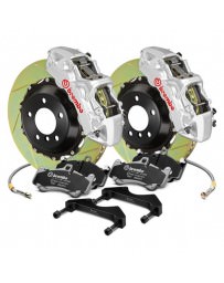 Mustang 2015+ Brembo GT Series Slotted Yellow 2-Piece Rotor Front Brake Kit