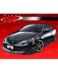 VIS Racing 2002-2004 Acura Rsx 2Dr Jpc Front Lip Polyurehtane