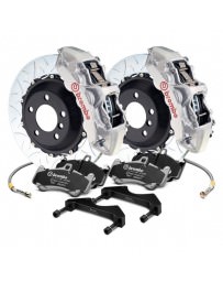 Mustang 2015+ Brembo GT Series Curved Vane Type III Yellow 2-Piece Rotor Front Brake Kit