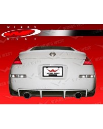 VIS Racing 2003-2008 Nissan 350Z 2Dr Jpc Type S Rear Lip Polyurethane