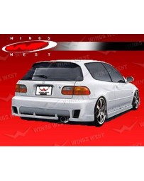 VIS Racing 1992-1995 Honda Civic Hb Jpc Type A Rear Bumper