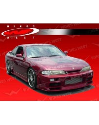 VIS Racing 1995-1996 Nissan 240Sx 2Dr Jpc Type N Front Bumper