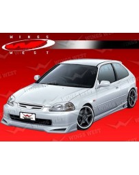 VIS Racing 1996-2000 Honda Civic 2Dr/Hb Jpc B Side Skirts Polyurethane