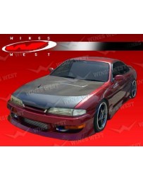 VIS Racing 1997-1998 Nissan 240Sx 2Dr Jpc Type 2 Front Bumper