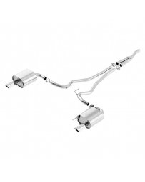 Mustang 2015+ Borla ATAK Dual Cat-Back Exhaust System with Single Split Rear Exit