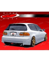 VIS Racing 1992-1995 Honda Civic Hb Jpc Type B Rear Lip Polyurethane